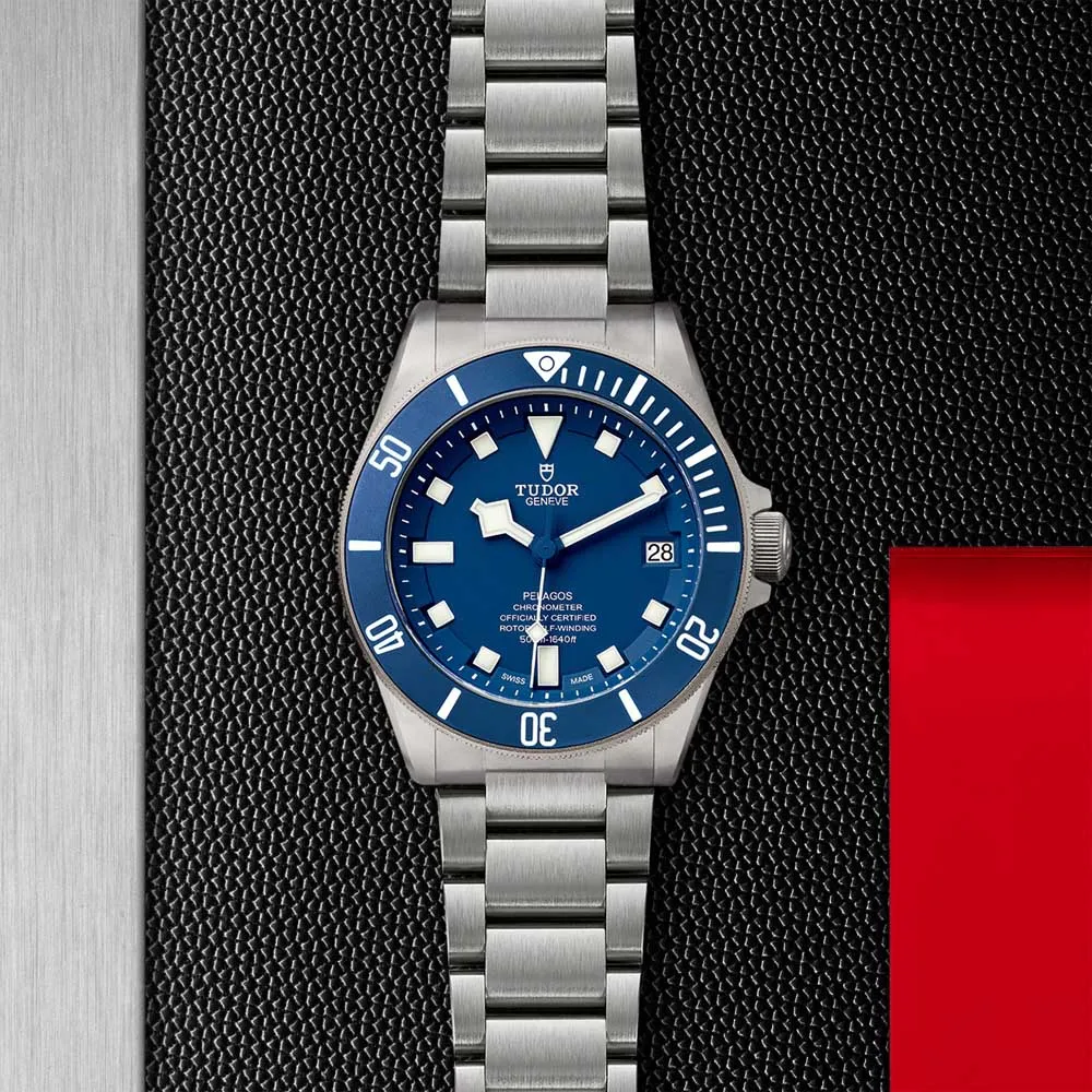 PELAGOS 42MM TITANIUM AND STEEL