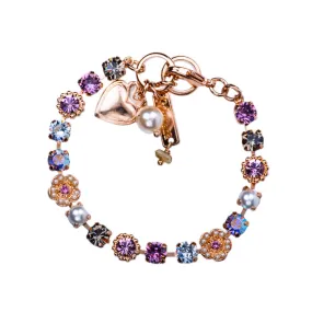 Petite Flower Cluster Bracelet in "Cake Batter" *Preorder*