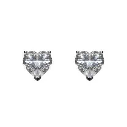 Presley Heart Cut Stud Earrings – 4mm | 0.25ct