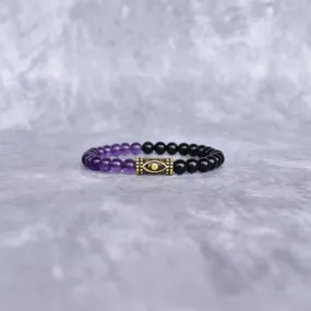 Protection - Evil Eye Amethyst Bracelets