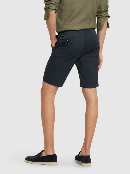 PT Torino   Stretch cotton Bermuda shorts 