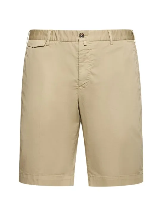 PT Torino   Stretch cotton Bermuda shorts 