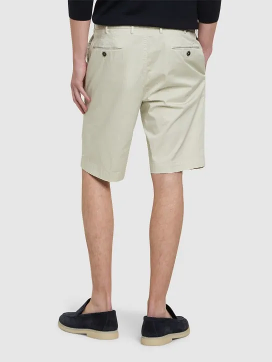 PT Torino   Stretch cotton Bermuda shorts 