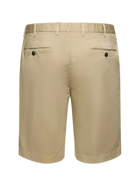 PT Torino   Stretch cotton Bermuda shorts 