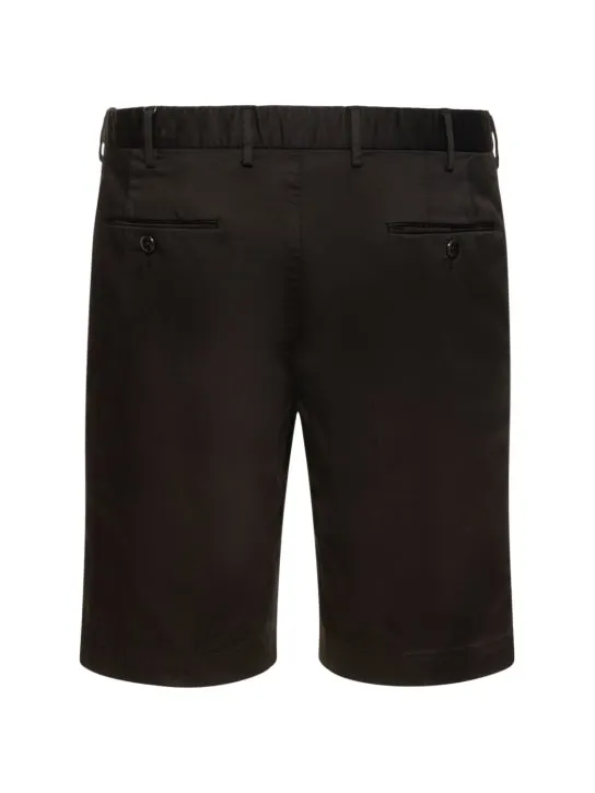 PT Torino   Stretch cotton Bermuda shorts 