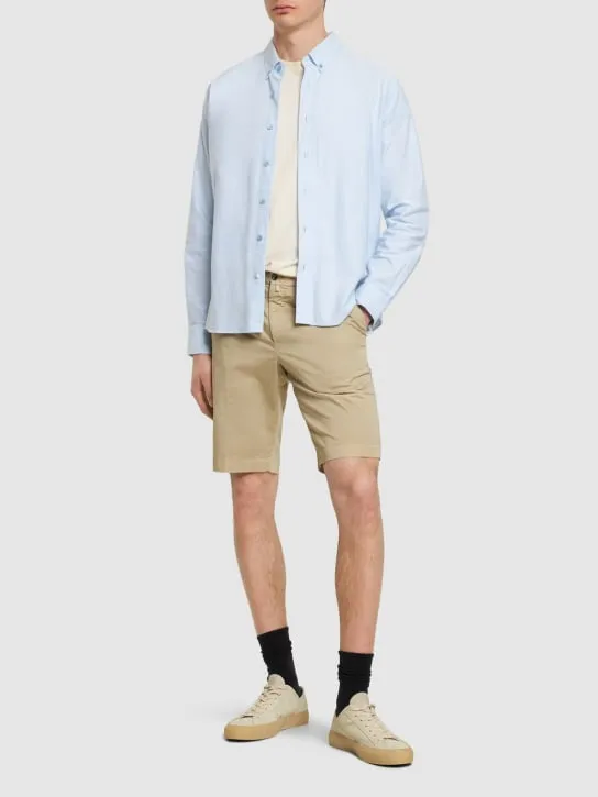 PT Torino   Stretch cotton Bermuda shorts 