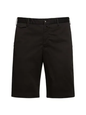 PT Torino   Stretch cotton Bermuda shorts 