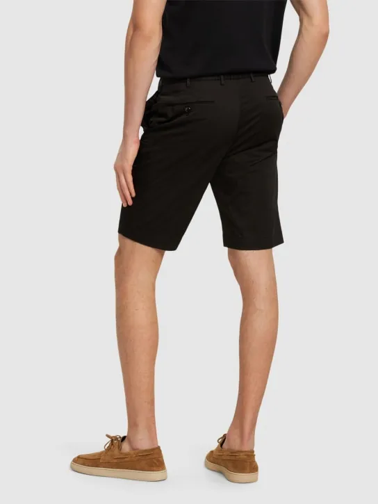 PT Torino   Stretch cotton Bermuda shorts 