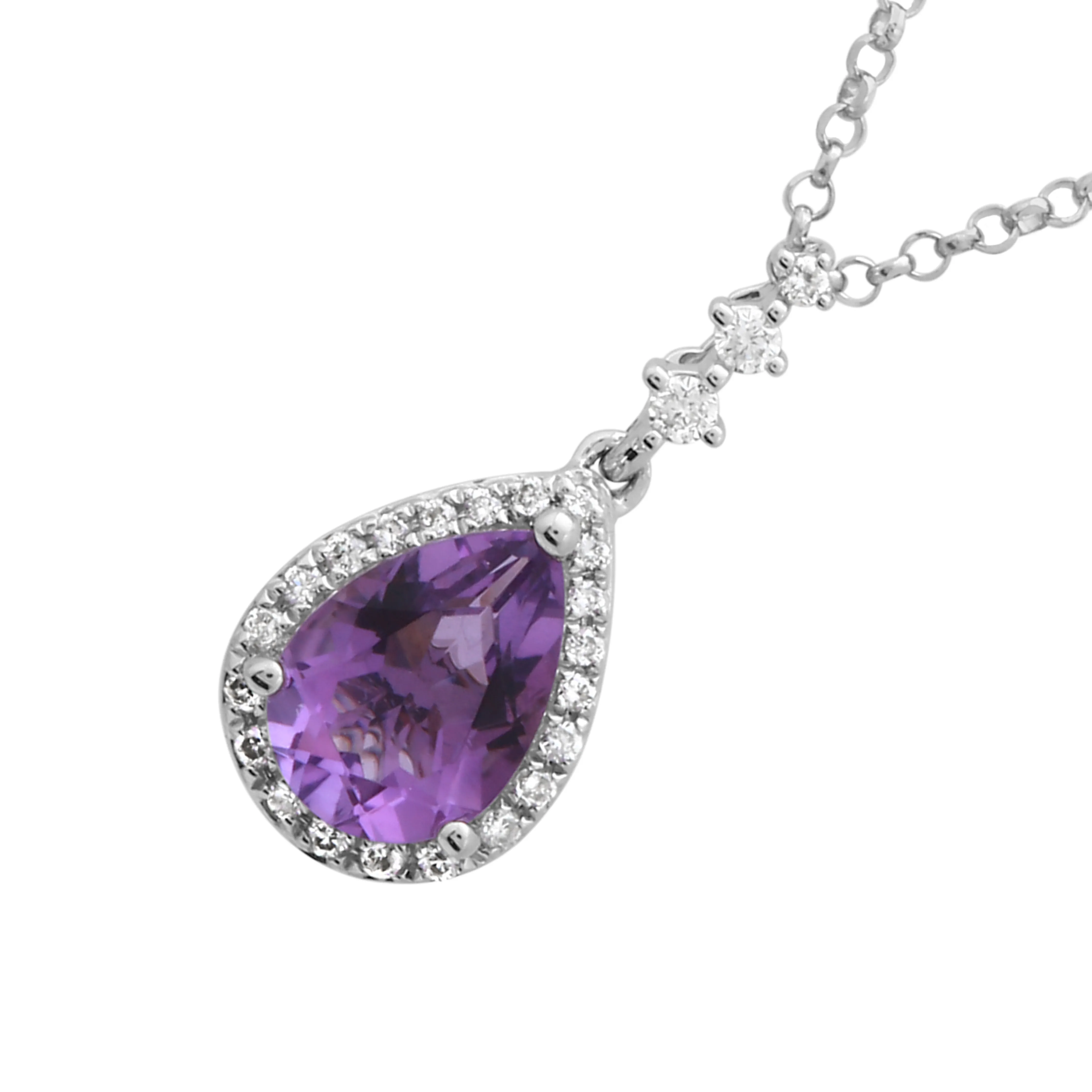 Purple Amethyst Halo