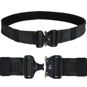 Quick Release 2" Battle Belt Inner Belt and Anti-Slip Pad Heavy Duty Battle Belts