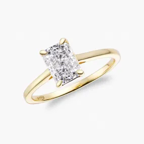 Radiant Solitaire Ring