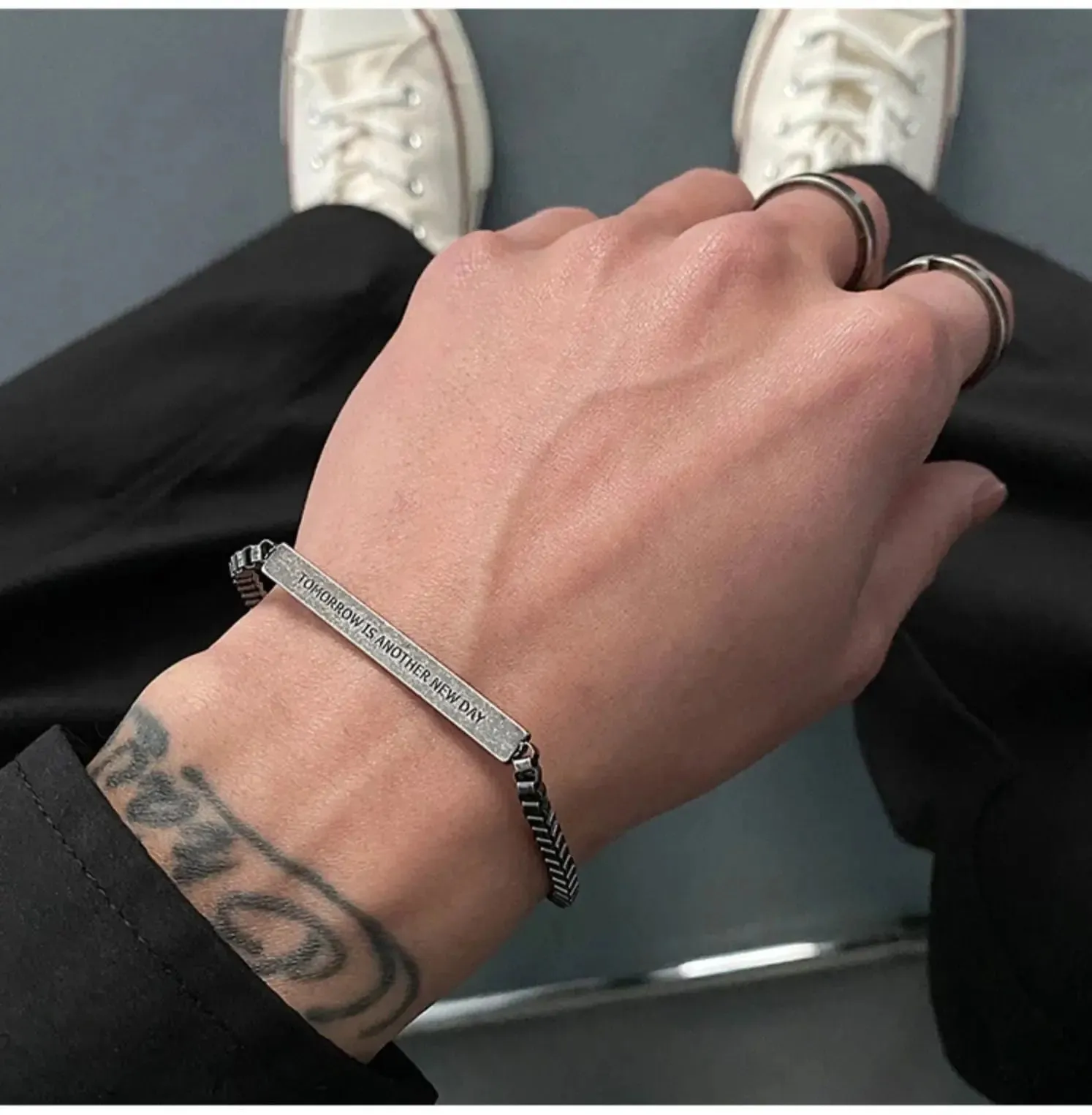 Rectangular Bar Bracelet