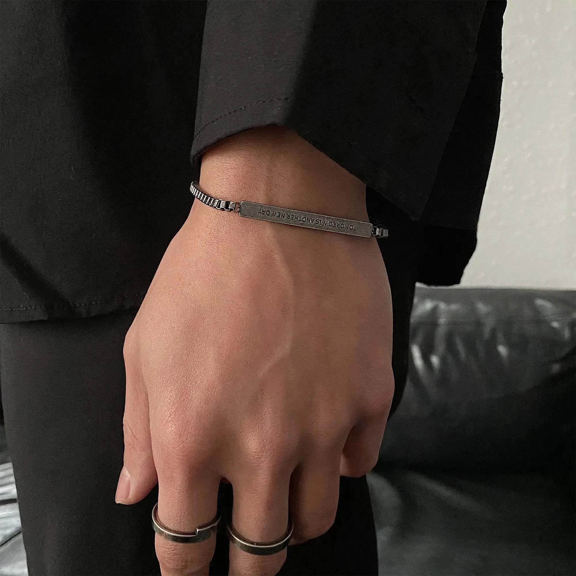 Rectangular Bar Bracelet