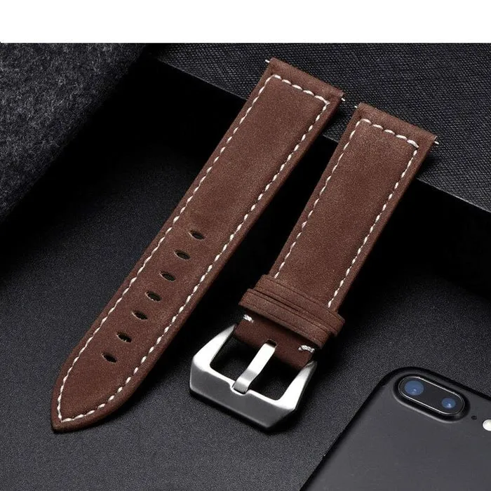 Retro Leather Straps Compatible with the TheHorse 18mm Range