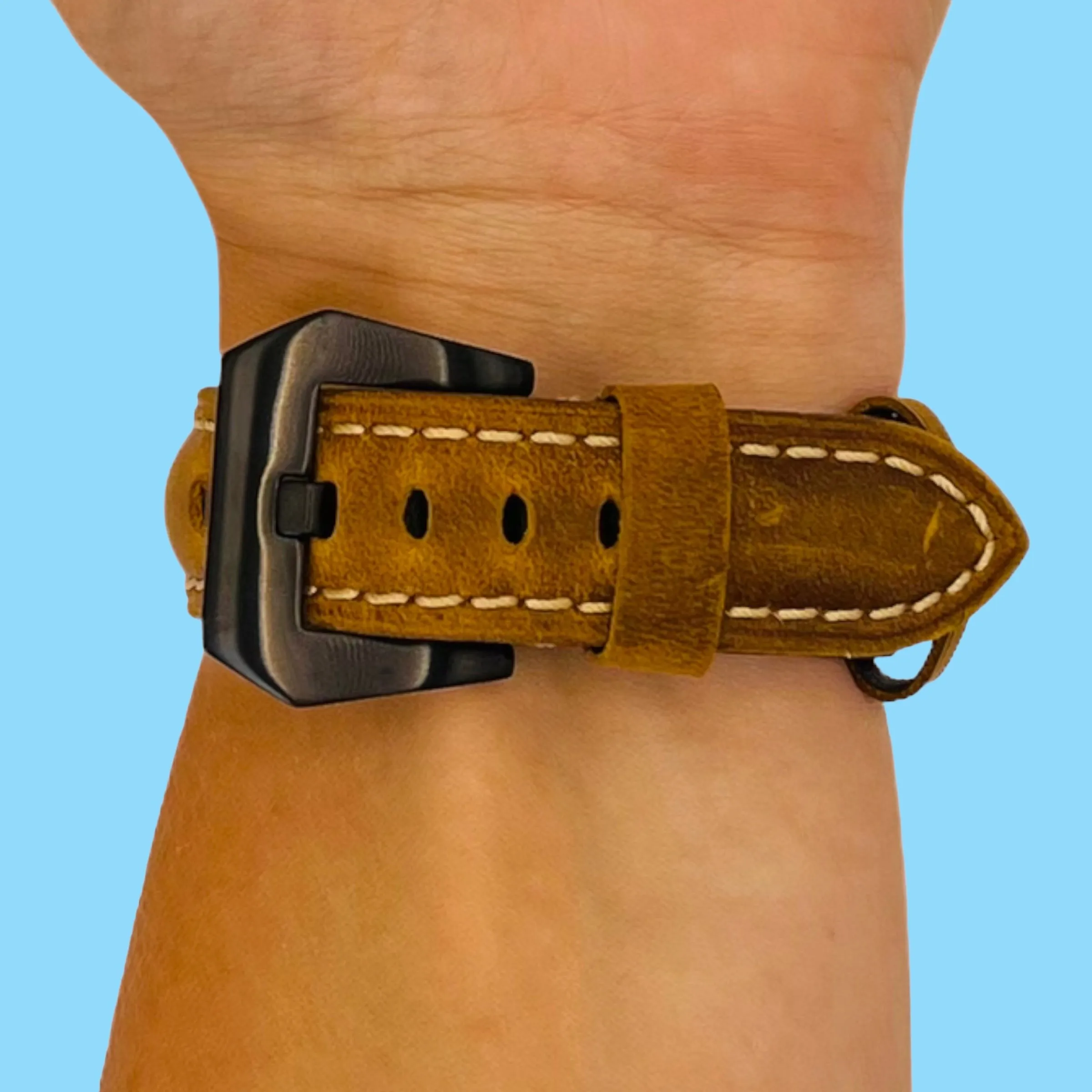 Retro Leather Straps Compatible with the TheHorse 18mm Range