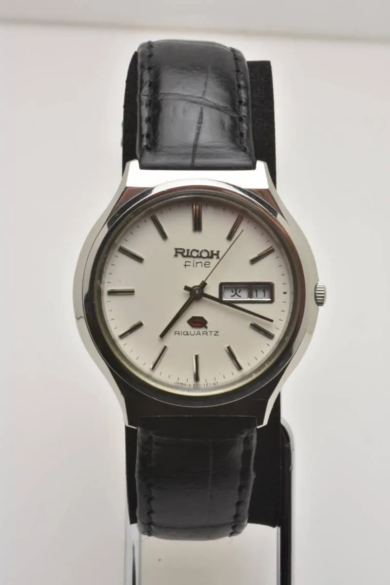 Ricoh Watch Quartz 59 Movement Vintage Antique Operation Goods Beautiful