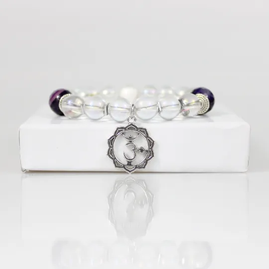 Sahasrara Chakra Bead Bracelet