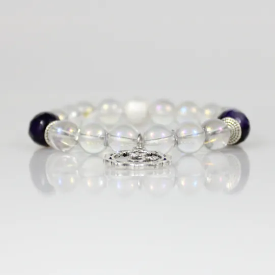 Sahasrara Chakra Bead Bracelet