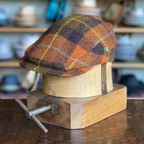 Seventies Plaid Flat Cap