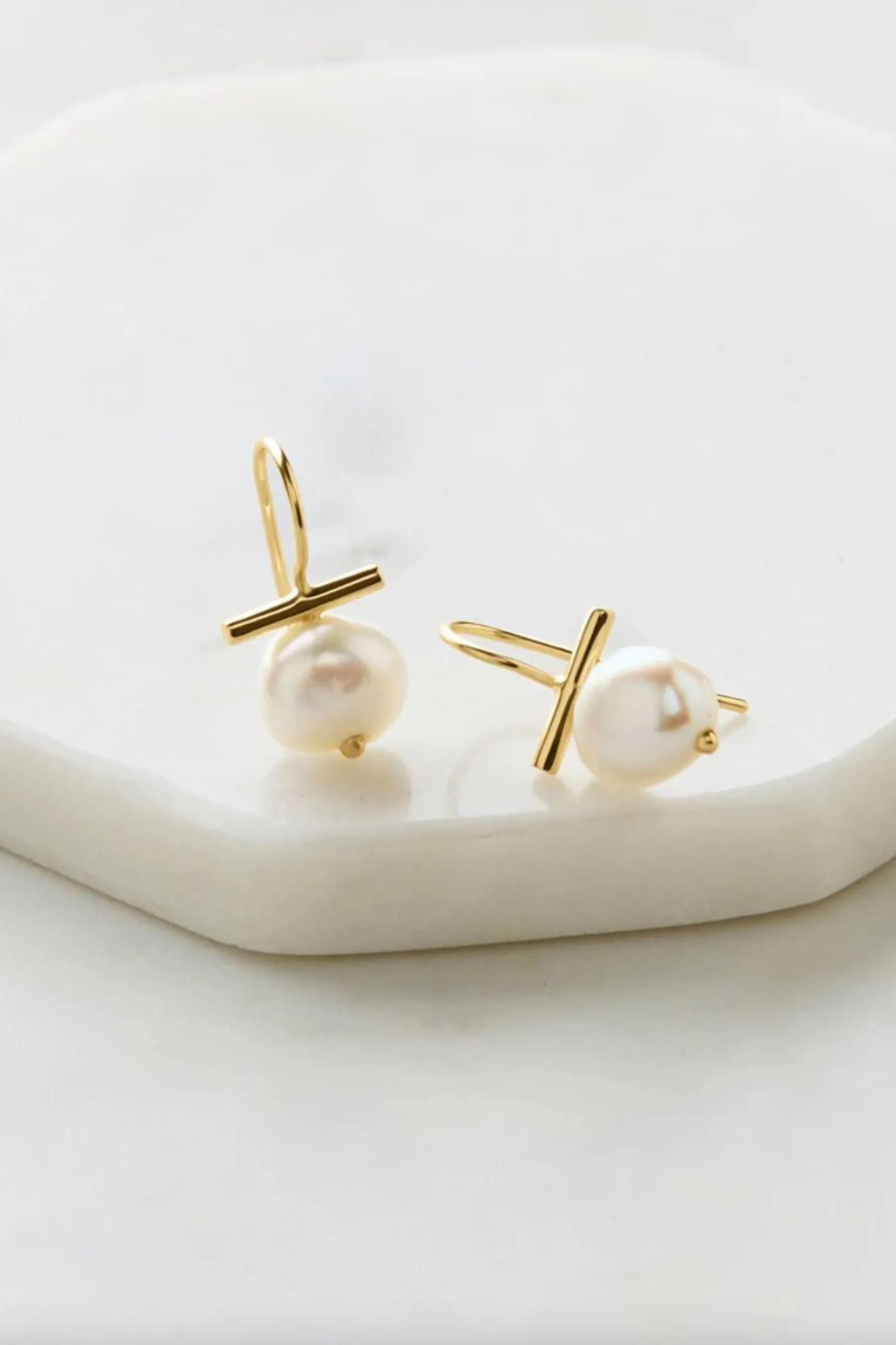 Sienna Earrings | Pearl