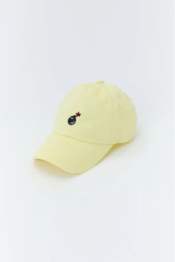 Signature Bomb Ball Cap_Light Yellow