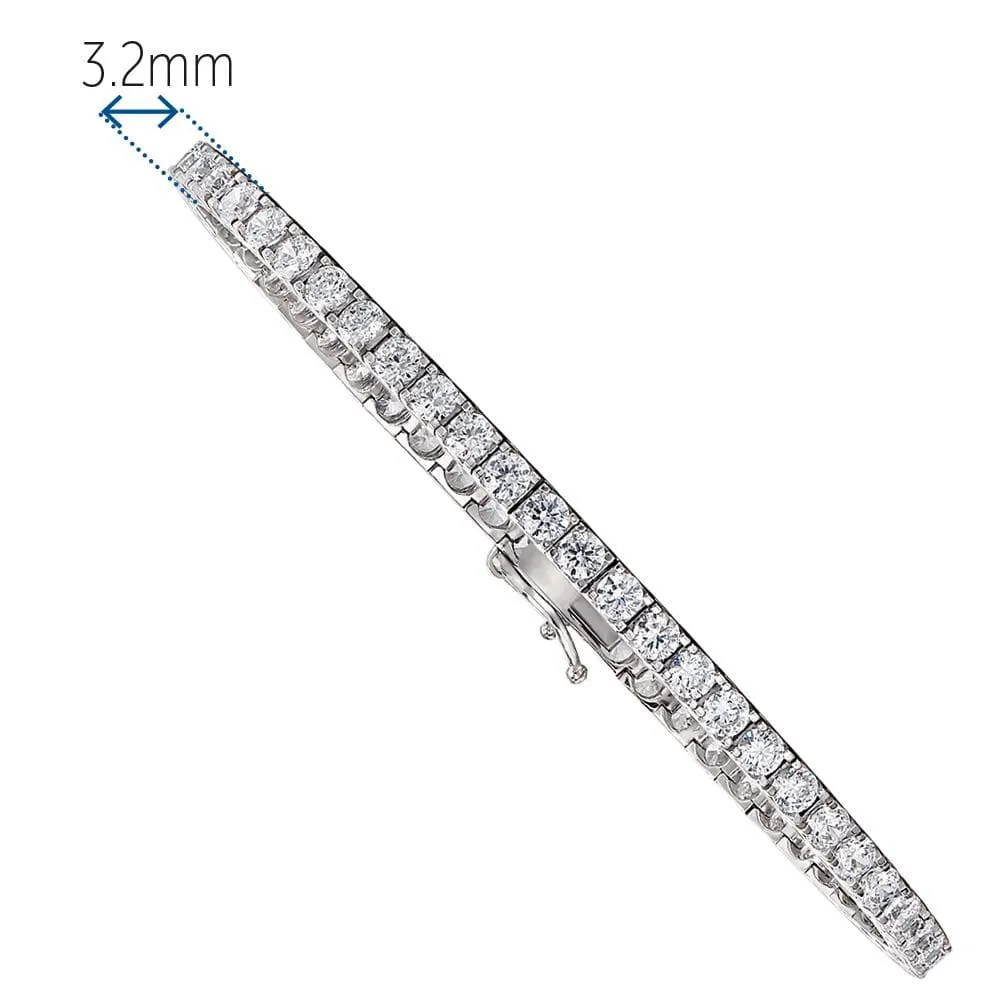 Simply Chic Tennis Bracelet