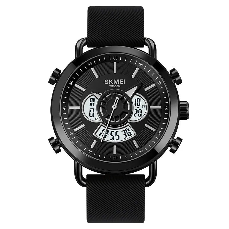 SKMEI 1860 Analog Digital Watch w/ Dual Movement