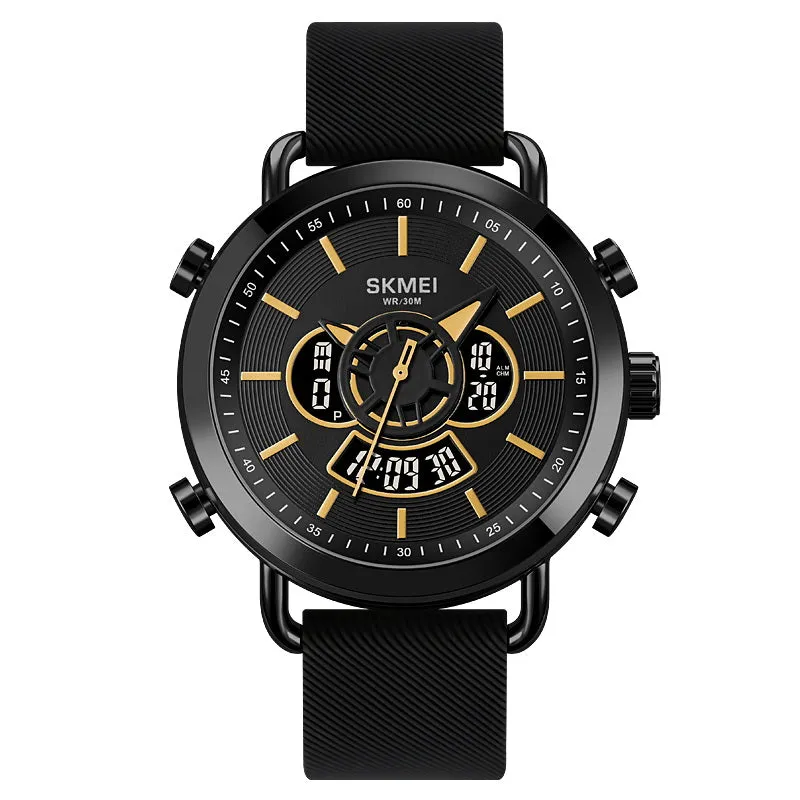 SKMEI 1860 Analog Digital Watch w/ Dual Movement