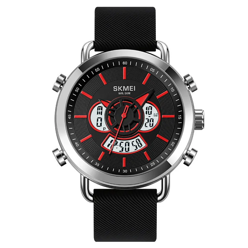 SKMEI 1860 Analog Digital Watch w/ Dual Movement