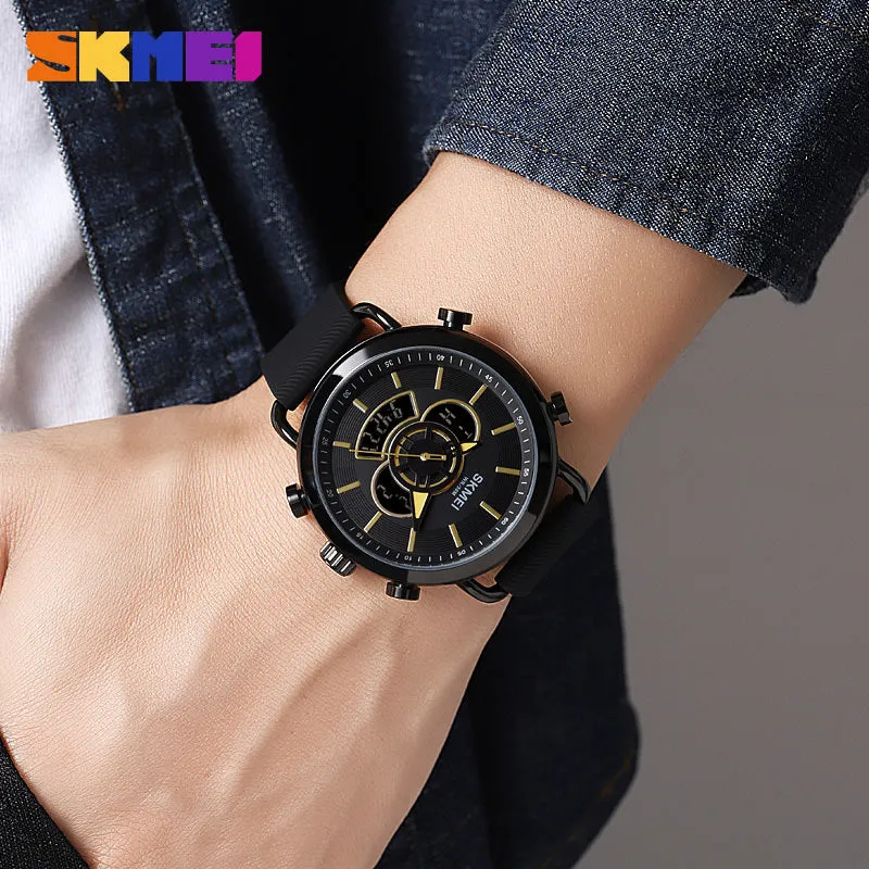 SKMEI 1860 Analog Digital Watch w/ Dual Movement