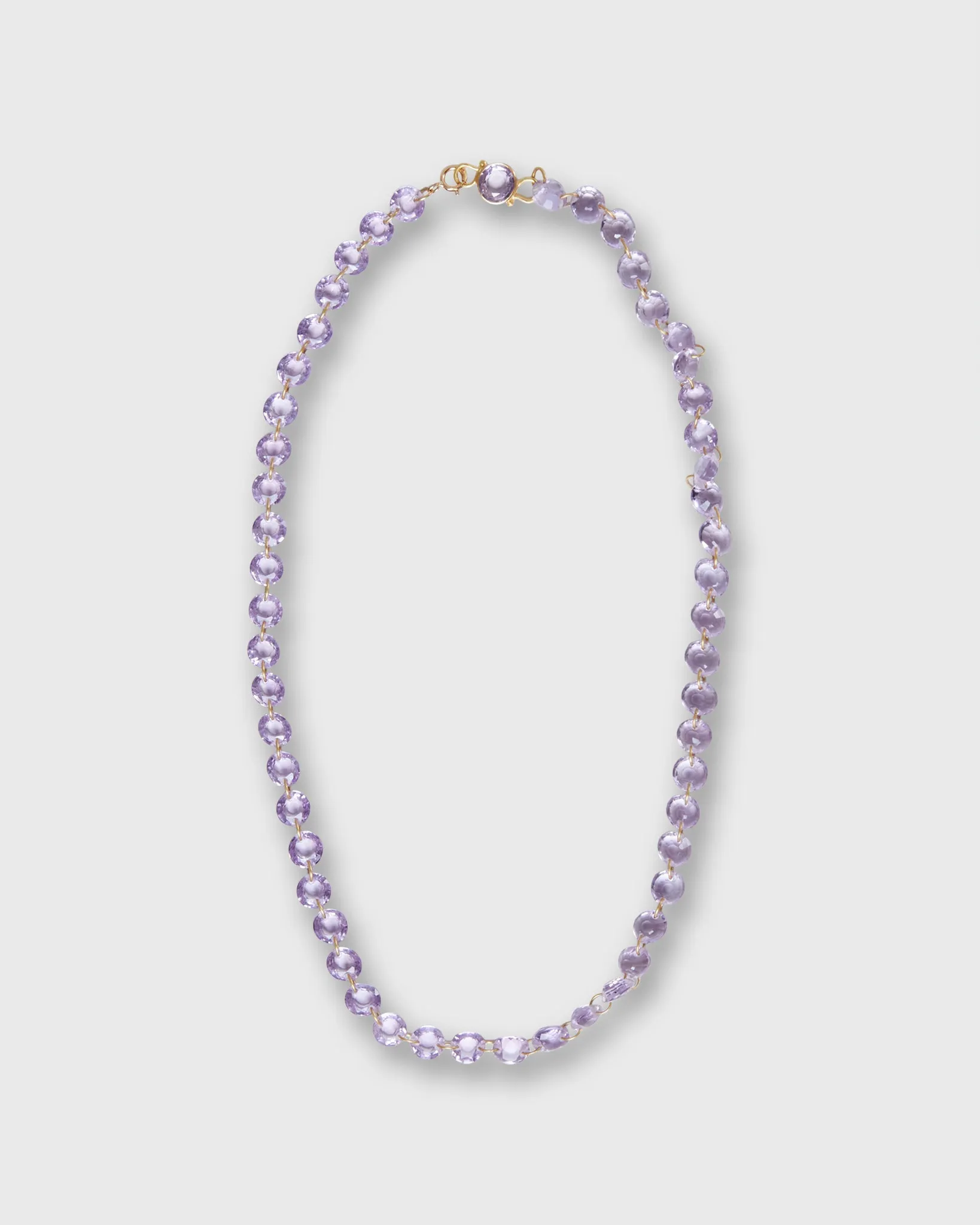 Small Lady Like Necklace in Amethyst