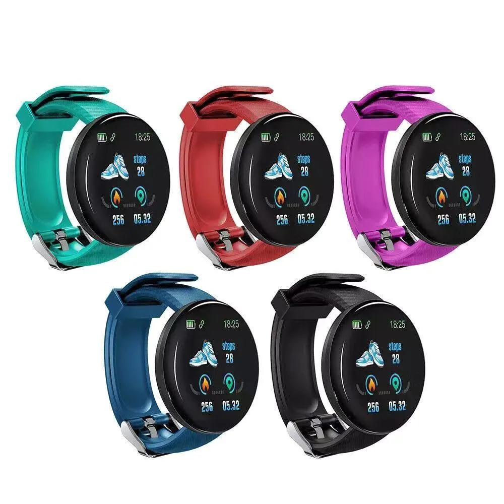 Smart Bracelet Sports Bluetooth Color Screen Step Counting Blood Pressure Sleep Monitoring Heart Rate Bracelet Outdoor