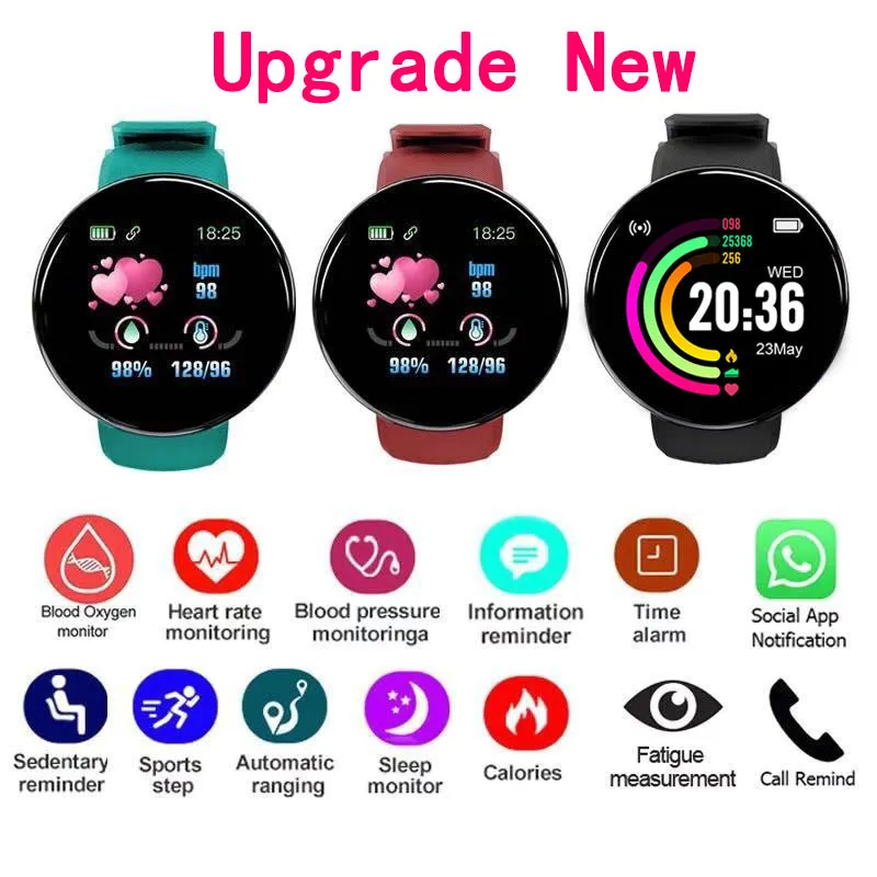 Smart Bracelet Sports Bluetooth Color Screen Step Counting Blood Pressure Sleep Monitoring Heart Rate Bracelet Outdoor