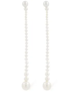 Sophie Bille Brahe   Promenade de Jeanne 14k &amp; pearl earrings 