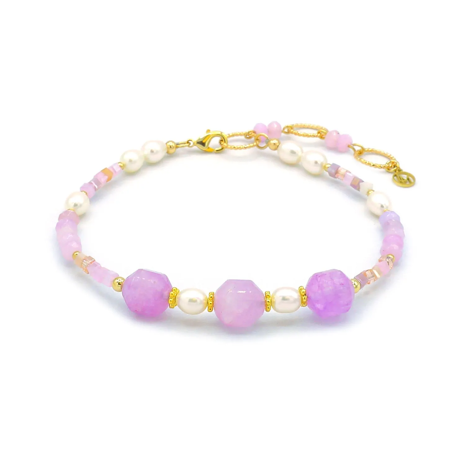 Spectrum Lavender Amethyst Anklet