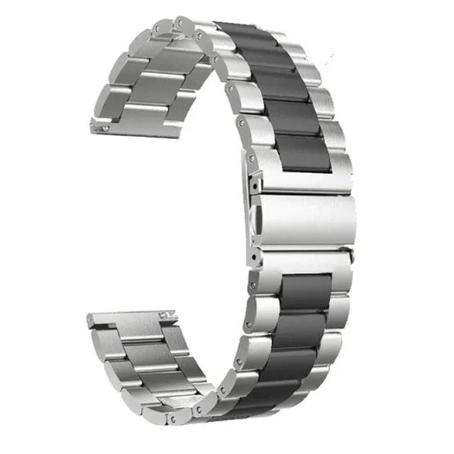 Stainless Steel Link Watch Strap Compatible with the Misfit Command, Vapor & Vapor 2