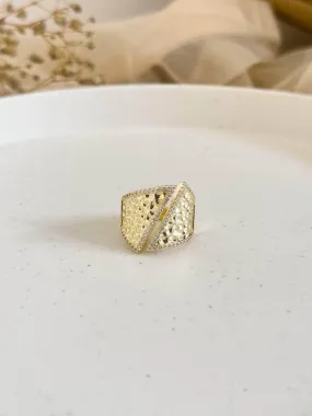 Sterling Stone Studded Ring