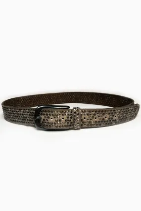 Studded Belt - Taupe