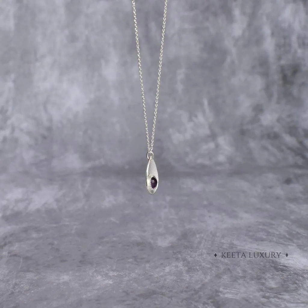 Subtle Elegance - Amethyst Necklace