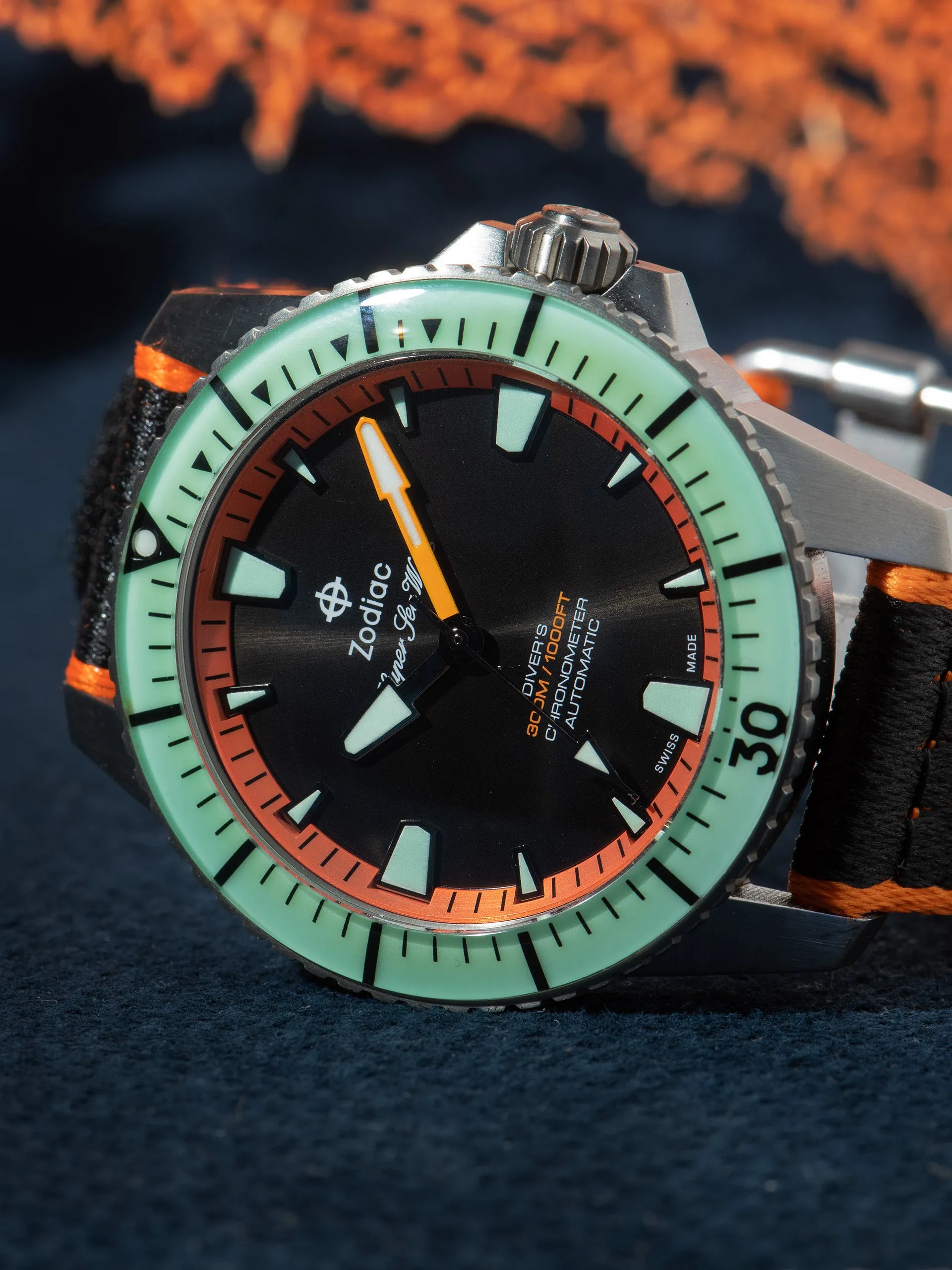 Super Sea Wolf Pro-Diver (Ref. ZO3550) Titanium "Limited Edition"