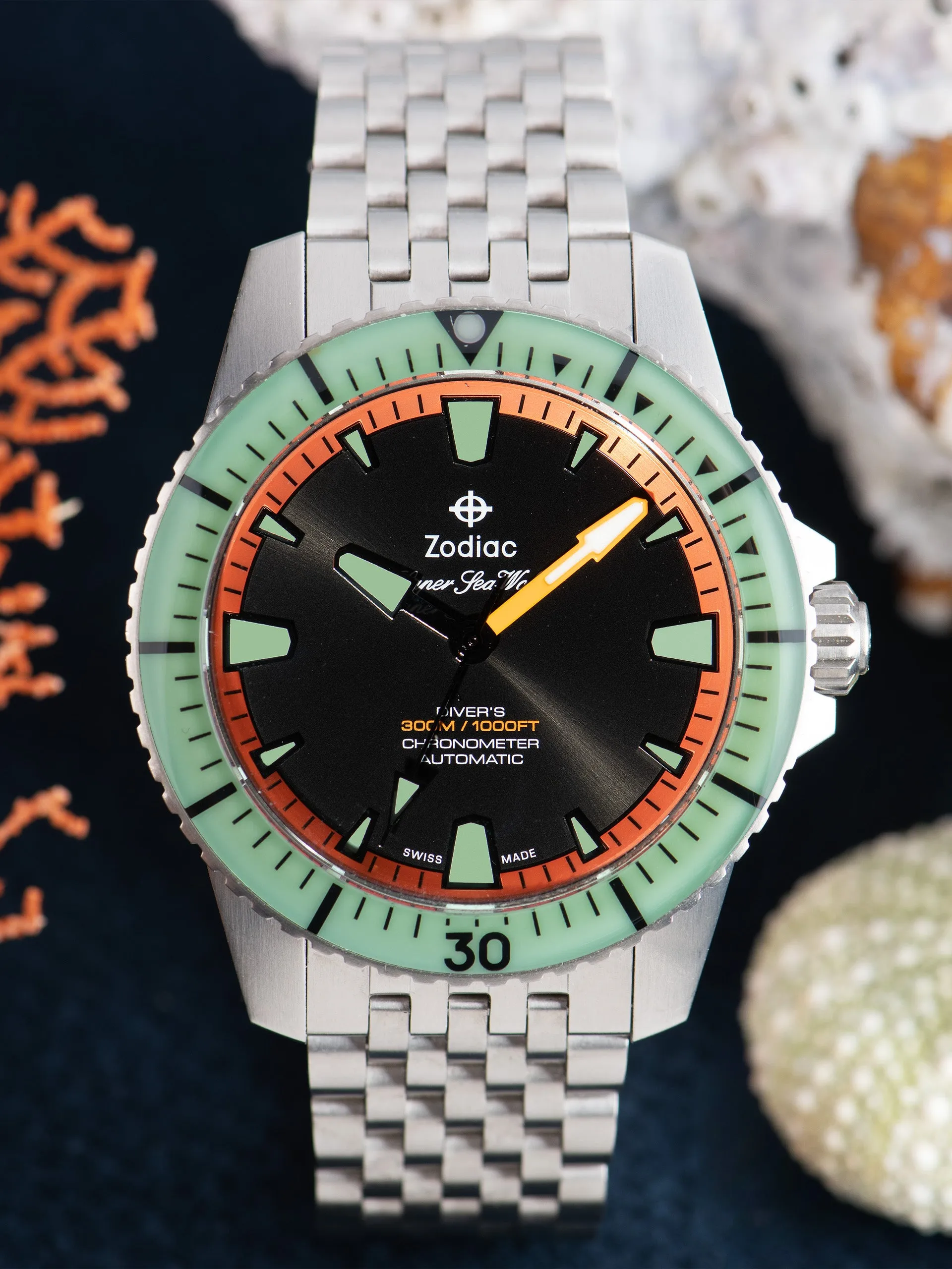 Super Sea Wolf Pro-Diver (Ref. ZO3550) Titanium "Limited Edition"