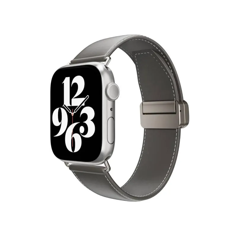 SwitchEasy Classic Genuine Leather Apple Watch Band (42/44/45/49mm)