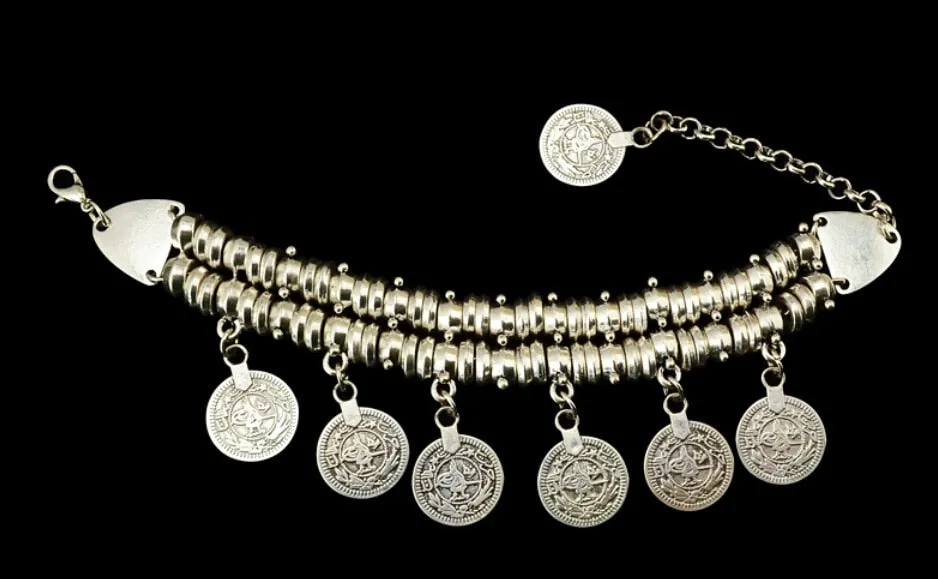 TEEK - Bohemian Vintage Turkish Silver Plated Bracelet