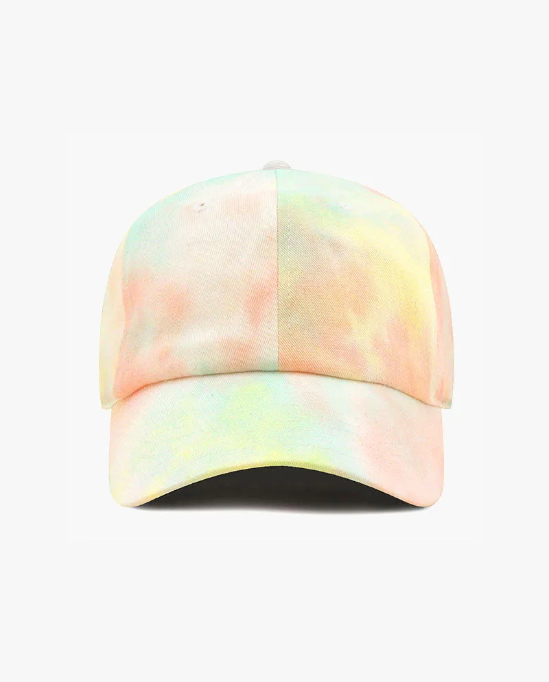 The Hat Depot Kids - Tie Dye Cotton Low Profile Baseball Cap