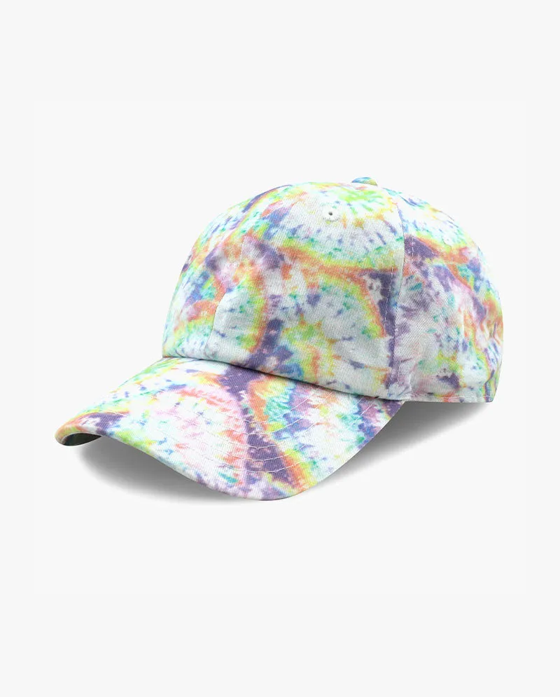 The Hat Depot Kids - Tie Dye Cotton Low Profile Baseball Cap