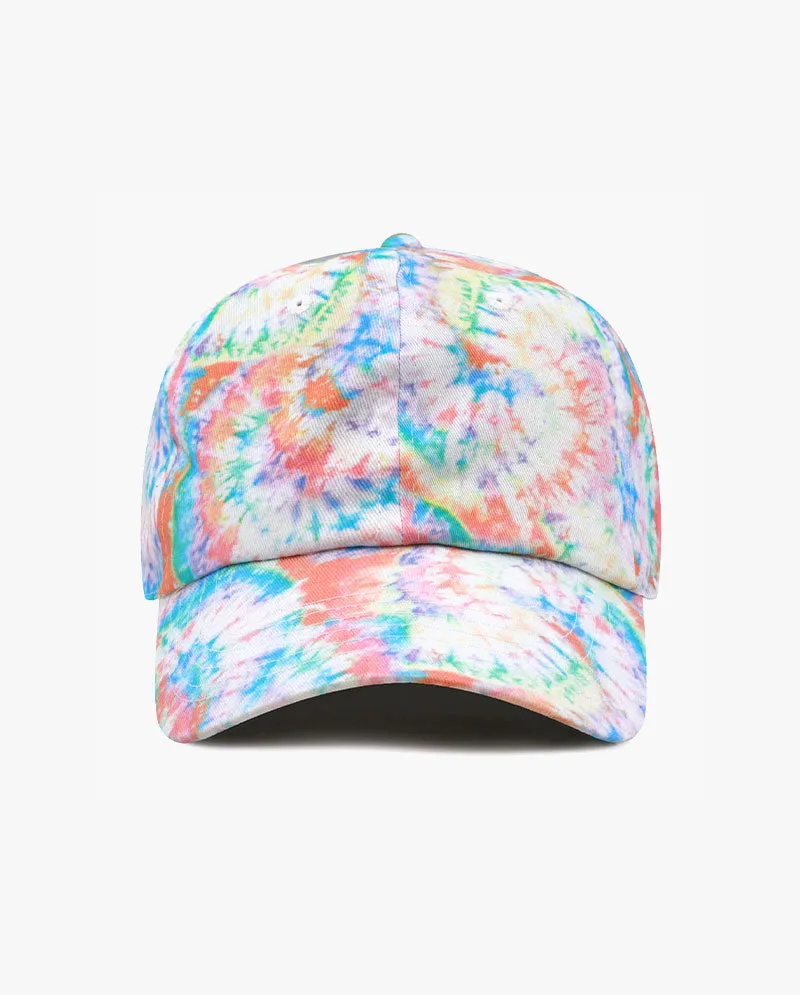 The Hat Depot Kids - Tie Dye Cotton Low Profile Baseball Cap