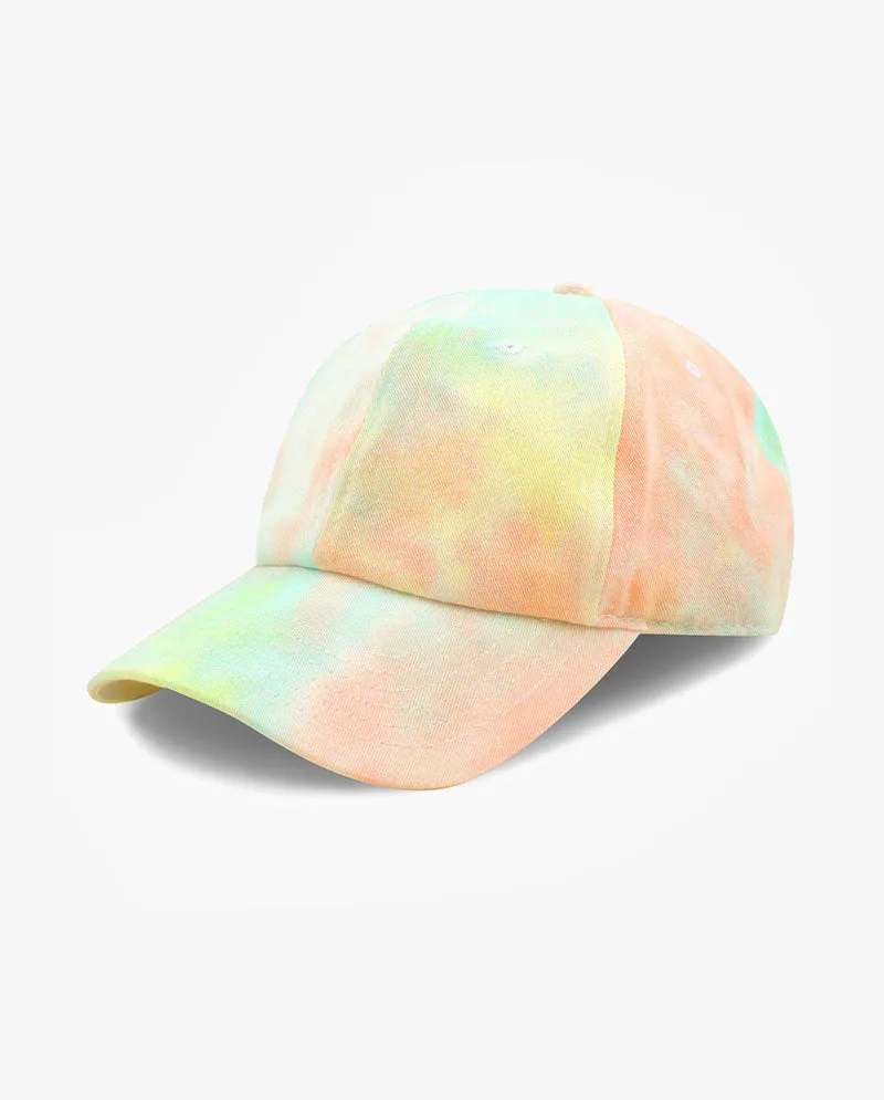 The Hat Depot Kids - Tie Dye Cotton Low Profile Baseball Cap