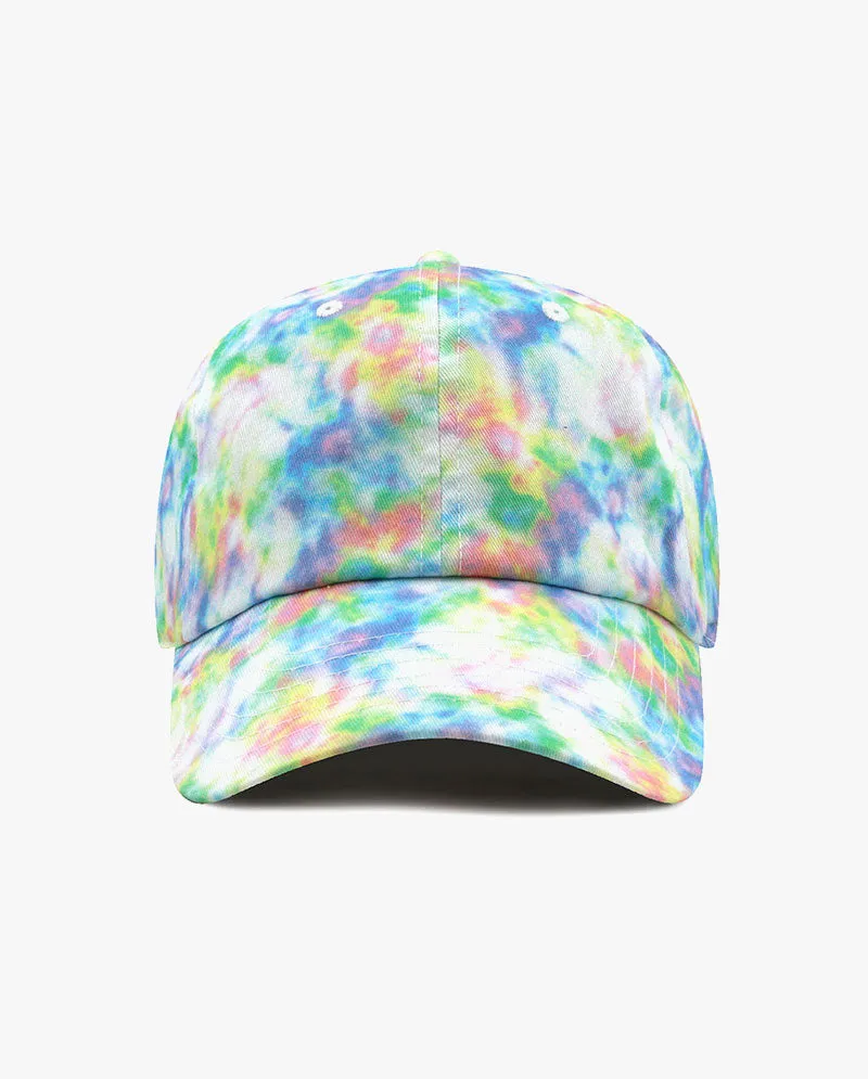 The Hat Depot Kids - Tie Dye Cotton Low Profile Baseball Cap