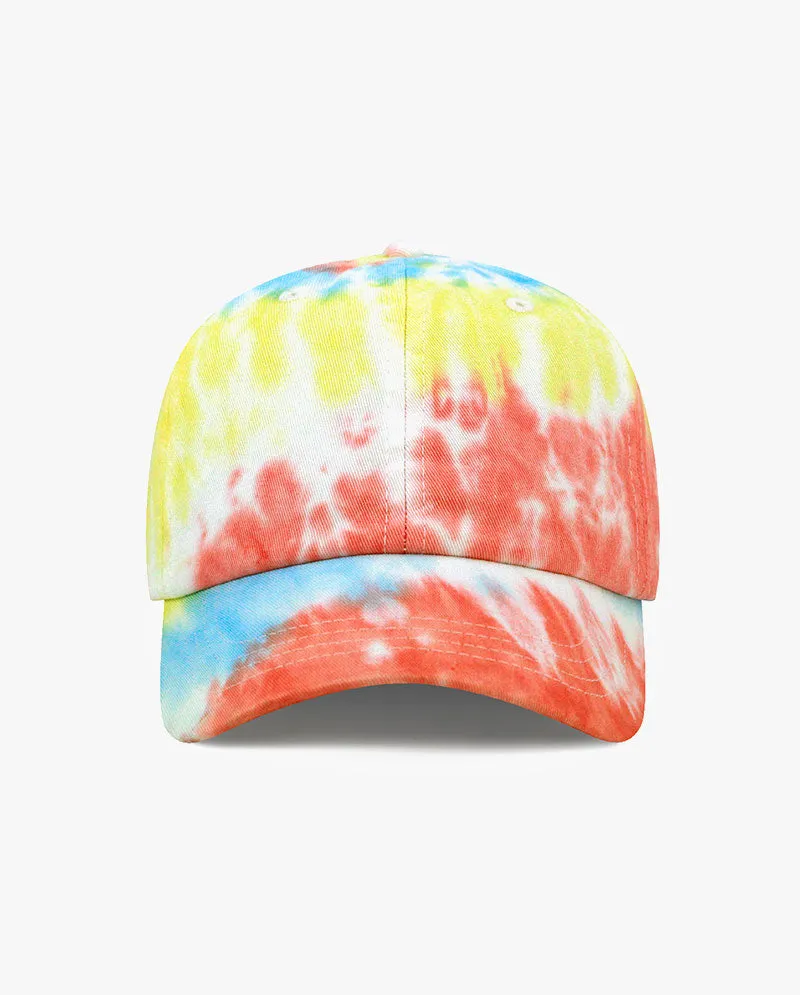 The Hat Depot Kids - Tie Dye Cotton Low Profile Baseball Cap