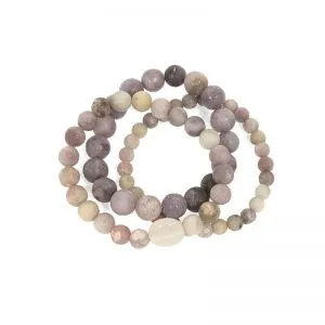 Three Row Stone Bracelet